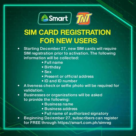 registration of smart sim card|smart prepaid sim registration.